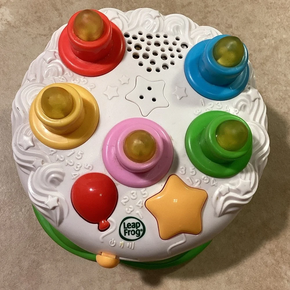 Leap Frog Birthday Cake Lights and Music